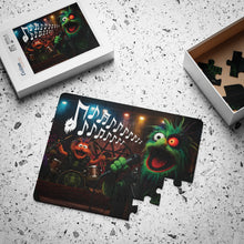 Load image into Gallery viewer, Heavy Metal Band Kid's Puzzle (Cthulhu's ABCs, 30-Piece)