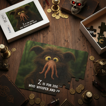 Load image into Gallery viewer, Zoog Kid's Puzzle (Cthulhu's ABCs, 30-Piece)
