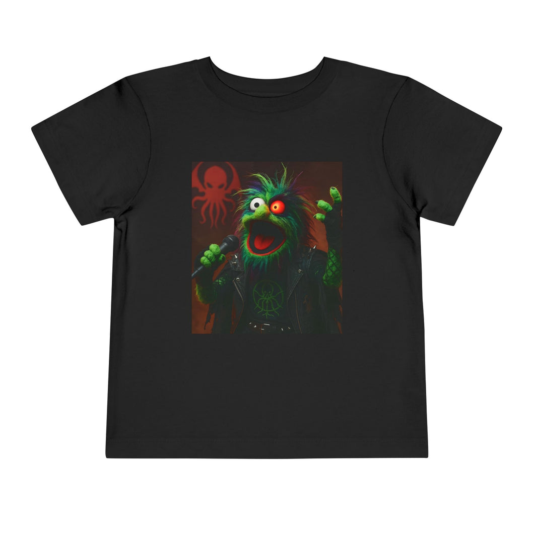 Cthulhu's ABCs Lead Singer - Toddler Short Sleeve Tee
