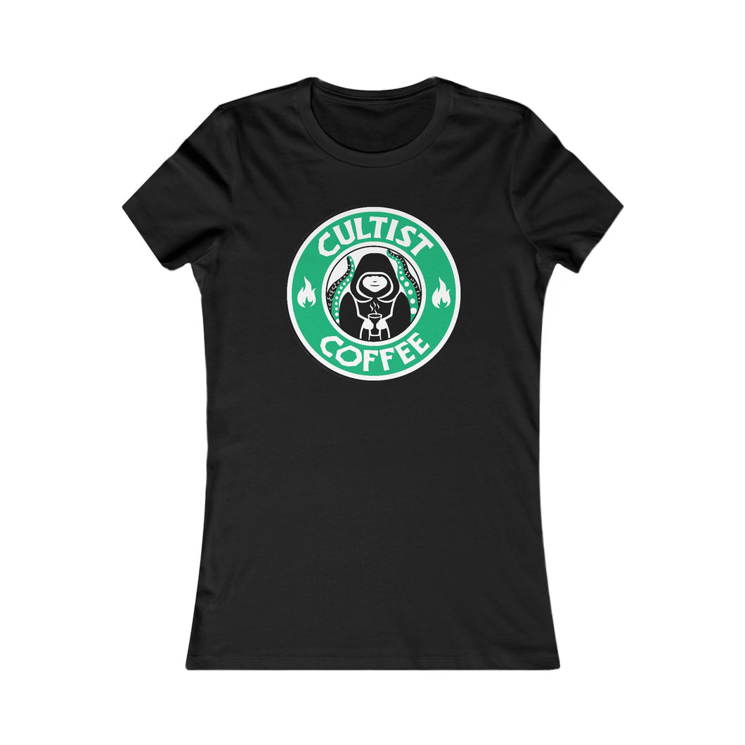 Cultist's Coffee Women's T-Shirt (Women's Graphic Tee)