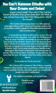 "The Cultists" Roleplaying Game - Digital PDF
