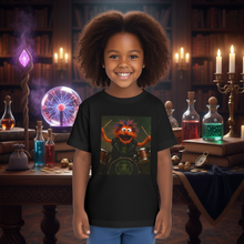 Load image into Gallery viewer, Cthulhu&#39;s ABCs Drummer - Toddler Short Sleeve Tee

